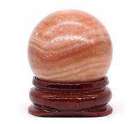 For sfera di pietra mista naturale sfera di quarzo naturale massaggio manuale sfera di cristallo accessorio for decorazioni for la casa Feng Shui 30mm Cristalli Reiki (Color : Dolomite)