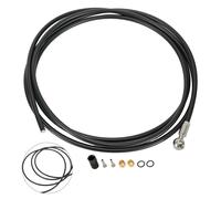 For-Shimano BH90 System 2m Kit Tubo Freno Linea Tubo 1x Manicotto Gomma 1x Vite