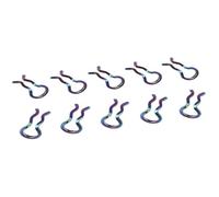 For Shimano for XT for SLX for XTR for Formula MEGA Kit di clip a molla for pinza freno a disco for bicicletta, set di fermi for pastiglie in acciaio inossidabile da 10 pezzi