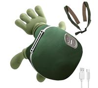 For Siaasoo1 Massaggio Schiena E Collo, Mano Massaggiante Elettrica, Massaggiatore Riscaldato Bionic shiatsu1 Portatile, Design Simulato Della Mano Per Alleviare Il