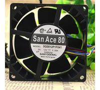 For Silent Fan for Servers and 8CM 8038 9G0812P1F041 DC12V 0.58A 4-Wire LMNCBVYA(B3-plug)