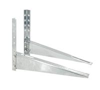 For sistemi di pompe calore con condizionatore d'aria mini split senza condotti, staffa supporto in acciaio zincato for impieghi gravosi(5P(500 * 590mm))