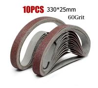 For Smerigliatrice,10pcs 25 330mm Levigatura Cintura 40-1000Grit Smerigliatura