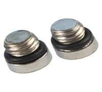 For SRAM Guide Code Kit di viti di spurgo del freno, serbatoio, 2 pezzi, for manutenzione mountain bike, argento