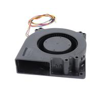 For stampante 3D Ba-m-bu Lab P1P X1C, ventola di raffreddamento AUX a 4 pin for stampa veloce e condotto della ventola for stampaggio a iniezione di plastica e nylon(Fan with Duct)