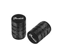 For SUZUKI GSF 250 600 600S 650 650S 650N 1200 1250 Bandit 650S Motorcycle Accessories Aluminum Wheel Tire Valve caps(Black)