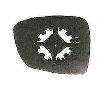For SUZUKI SX4 DAL 2006>12.2011 VETRO+PIASTRA SX TERMICO CROMATO PER RETROVISORE