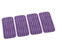 For Swiffer Wet Jet Mop, confezione da 46 panni di ricambio in microfibra riutilizzabili, lavabili in lavatrice 100 volte for la pulizia di pavimenti in legno, piastrelle e pietra.(4 PACK)