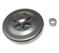 For tamburo frizione motosega Stihl 024 026 MS240 MS260 0,325"-7T pignone speronato 1121 640 2000 di ricambio