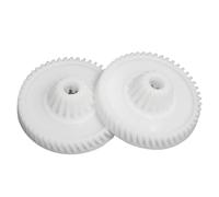 For TASP Pignone for tritacarne Ricambi Ingranaggio in plastica for tritacarne for robot da cucina Bosch MFW 1501 1507 1545 1550 MUM 4505 54251 2 pezzi