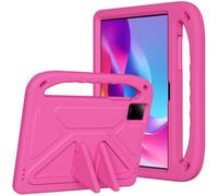 For TCL Tab 10L Gen 4 10.1 Inch Tablet Case Shockproof Light Weight | Handle Stand Protective Case Scratch Resistant Kid-Friendly for Kids EVA Shell For TCL Tab 10L Gen 4 (Model 8483A)(Rose Red)