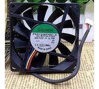 For Temperature Control Fan - 4-Wire High Precision Double Ball Bearing PSD1208PHB1-A 12V 3.7W 80mm LMNCBVYA