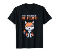 for The Love of Fluff I Anthro Fox Character Artwork Maglietta