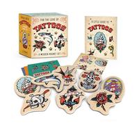 For the Love of Tattoos: A Wooden Magnet Set