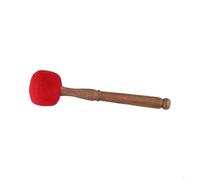 For Tibetan Buddhist Meditation Sound Striker Wooden Singing Bowl Mallet (Red S)