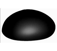 For Toyota Aygo 09.2005>05.2014 Calotta Dx Nera per Specchietto Retrovisore