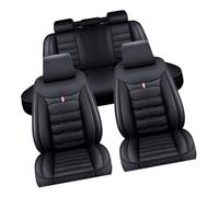 For Toyota For RAV4 For Hybrid For Limited For Prime For SE 2002-2021 Car Seat Cover Full Sets, Leather Front Rear Seat Cushions Protector Breathable Auto Interior Accessories, A/Black