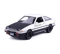 For Toyota INITIAL D AE86 1:28 Simulazione In Lega Die-cast Model Toy Car Macchinine Mini Auto(Rosso)