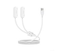 For Tractive - Cavo di ricarica rapida USB, robusto cavo dati in ABS compatibile con Adventure XL e Green XL, 1 metro, colore: bianco
