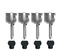 For ugello A1 Kit mini hotend integrato in acciaio inossidabile Ugelli ad alta precisione Uguali a(4pcs 0.6mm)