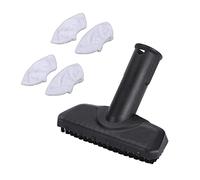 For ugello vapore serie SC Karcher Piccole spazzole rotonde for ugello prolunga vapore SC2 SC3 SC4 SC5 Karcher Spazzola in rame parte di ricambio(Brush Head 4Pads)