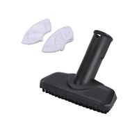 For ugello vapore serie SC Karcher Piccole spazzole rotonde for ugello prolunga vapore SC2 SC3 SC4 SC5 Karcher Spazzola in rame parte di ricambio(Brush Head 2Pads)