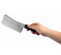 For um Novelties Coltello Da Macellaio In Plastica Costume Arma Argento One Size