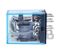For uso generale LY2NJ HH62P Elettronico Micro Relè Elettromagnetico HA CONDOTTO LA Lampada 10A 8 Pin Bobina DPDT DC12V 24V AC110V 220V 1 Pz(DC,12V)