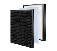 For UZ-PM5HF UZ-PM5DF Ture H13 E Filtro Al Carbone For Modelli UA-PM50E-B UA-PF40E-W UA-PG50E-W, Compatibile Con Sharp, Purificatore D'aria(H13 and Carbon)