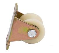 For V for rulli scanalati in nylon da 30 mm for porte scorrevoli, design resistente con proprietà antiruggine(V-30MM)