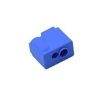 For V6/V5 MK8 PT100/CR-10/CR6 SE/Ender3S1 Calza for blocco riscaldante Manicotto in silicone Blocco Copertura protettiva for hotend(Volcano PT100,1PCs)