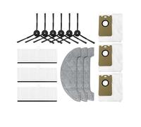 For Viomi S9 Robot aspirapolvere filtro Hepa spazzola laterale principale sacchetto for la polvere panni for mop accessori kit di pezzi di ricambio (Color : 15pcs)
