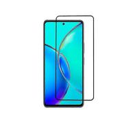 For vivo Y36 4G Complete Cover Silk Printing Tempered Glass Full Glue Screen Protector-Good