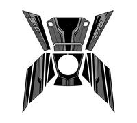 For VOGE SR4 MAX Motorcycle Fuel Tank Pad Stickers Gas Abrasive Decorative Decals Kits(Color2)