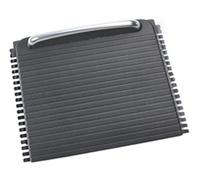 For Volvo S80 XC70 V70, tendina avvolgibile for console centrale, tapparelle scorrevoli, portabicchieri, cerniera di ricambio(Black)