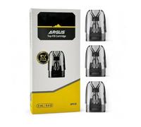 For VOO-"POO Cartuccia Argus Top Fill V2 3 pezzi 2 ml / 3 ml 0,4 ohm, 0,7 ohm, 1,0 ohm Pod [MTL 10-14 W] Adatto per Argus G3, Argus P2, Argus G2 MINI, Argus Z2 Kit - Senza nicotina, senza liquido