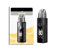 For VOOPPOO VINCI E80 Kit Built-in 3000mAh Battery With 5ML VINCI E Cartridge 0.3/0.6ohm support MTL (Mouth To Lung) and DTL - No Nicotine,No liquid