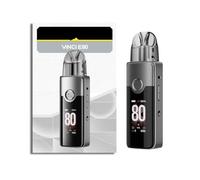 For VOOPPOO VINCI E80 Kit Built-in 3000mAh Battery With 5ML VINCI E Cartridge 0.3/0.6ohm support MTL (Mouth To Lung) and DTL - No Nicotine,No liquid