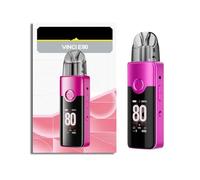 For VOOPPOO VINCI E80 Kit Built-in 3000mAh Battery With 5ML VINCI E Cartridge 0.3/0.6ohm support MTL (Mouth To Lung) and DTL - No Nicotine,No liquid