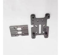 For Voron 2.4 trident for Stealthburner SB CNC carrello X ultra leggero in alluminio con clip da cintura parti CNC leggere distintivo(Schwarz)