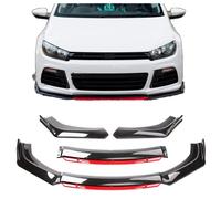 FOR VW SCIROCCO R FRONT BUMPER LIP SPLOILER SPLTER DIFFUSER BODY KIT