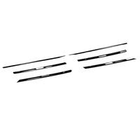 For VW Tiguan MK2 2017-2021 Paraurti anteriore Griglia Mesh Centro Griglia Modanatura Body Kit Accessori(Grille Strips)