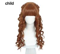 For Wednesday Adams Agnes Cosplay Wig Synthetic Cosplay Wigs Party Gourment J9N3