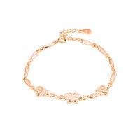 for Women 925 with Butterfly, Zircon,Gifts for Her Women Girls Best Friend Birthday-Chain 15.5+3cm