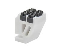 For X1/X1C/P1P/P1S Hotend Wiper Nozzles Double Row Silicone Brush Embedded Scrubbers Print Wiping Cleaner
