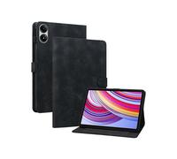 (For Xiaomi Redmi Pad Pro 12.1, Black) Lily Embossed Leather Tablet Case