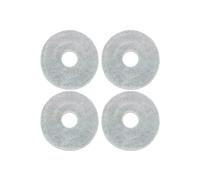 For Xiaomi Robot Vacuum S10+ / S10 Plus Accessories Main Brush Side Brush Hepa Filter Mop Rag Cloth Replacement Spare Parts(4 Mop Cloths)