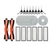 For Xiaomi Robot Vacuum S20+ / S20 Plus / B108GL Parts Accessories Main Brush Side Brush Hepa Filter Mop Cloth Replacement Spare(Combination Pack 3)