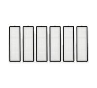 For Xiaomi Robot Vacuum S20+ / S20 Plus / B108GL Parts Accessories Main Brush Side Brush Hepa Filter Mop Cloth Replacement Spare(6 HEPA Filters)