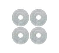 For Xiaomi Robot Vacuum S20+ / S20 Plus / B108GL Parts Accessories Main Brush Side Brush Hepa Filter Mop Cloth Replacement Spare(4 Mop Cloths)